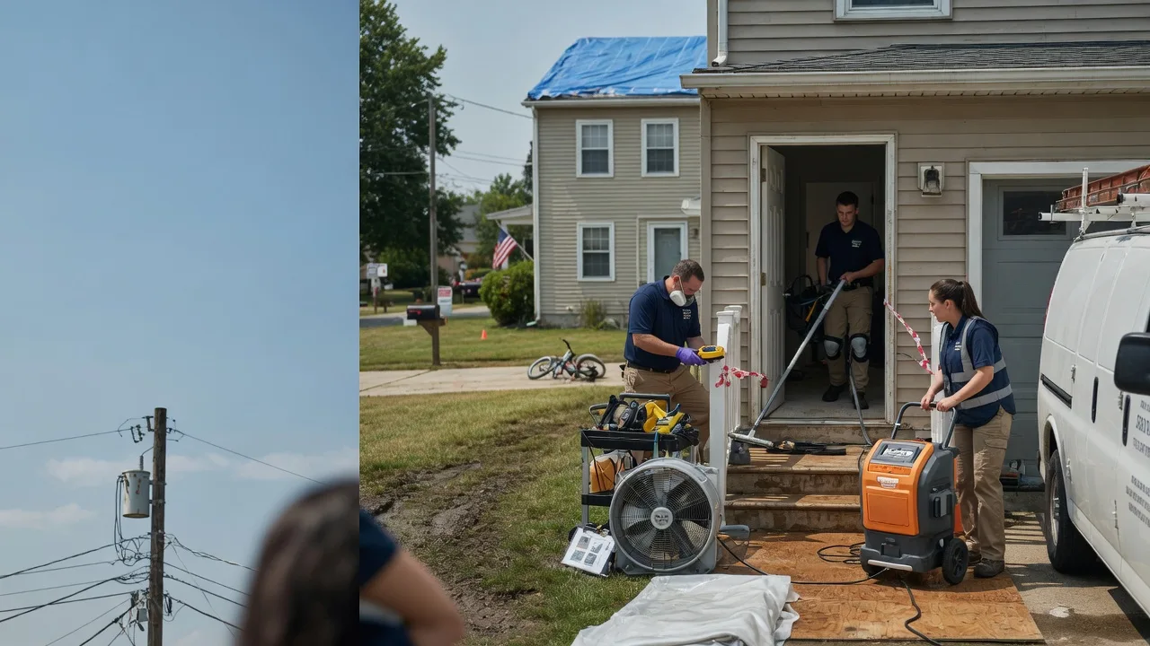 Water Damage Repair in New Auburn, WI near me